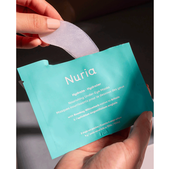 Nuria Beauty Hydrate Nourishing Under-Eye Masks, 5x2-Patches