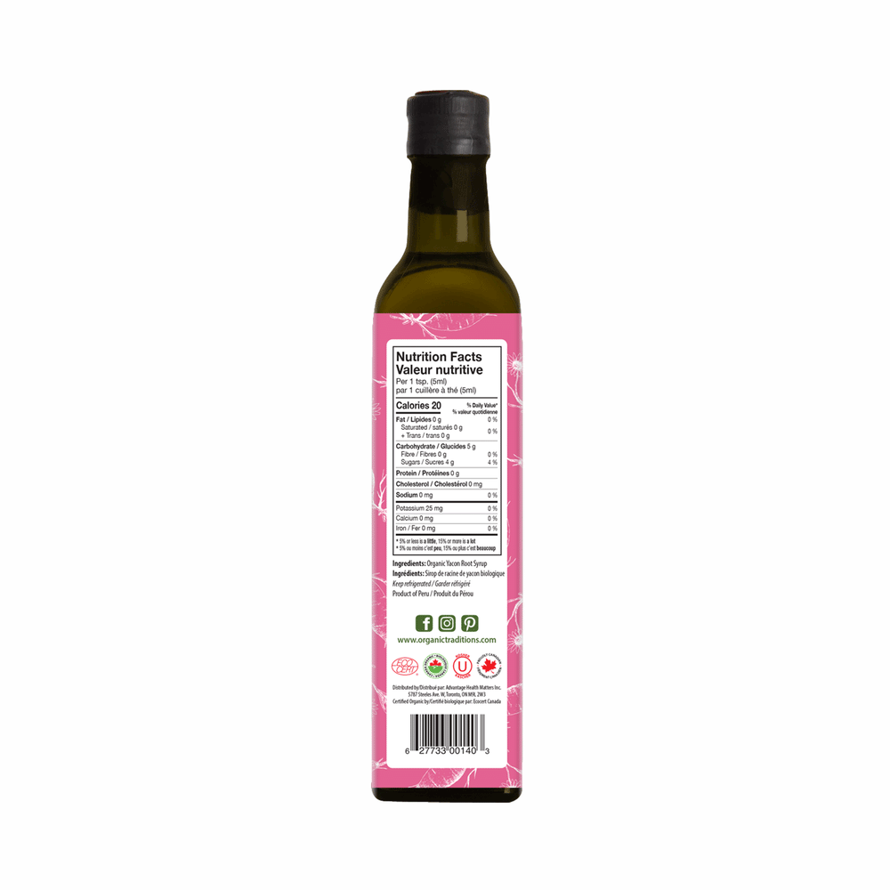 Organic Traditions Yacon Syrup, 250ml