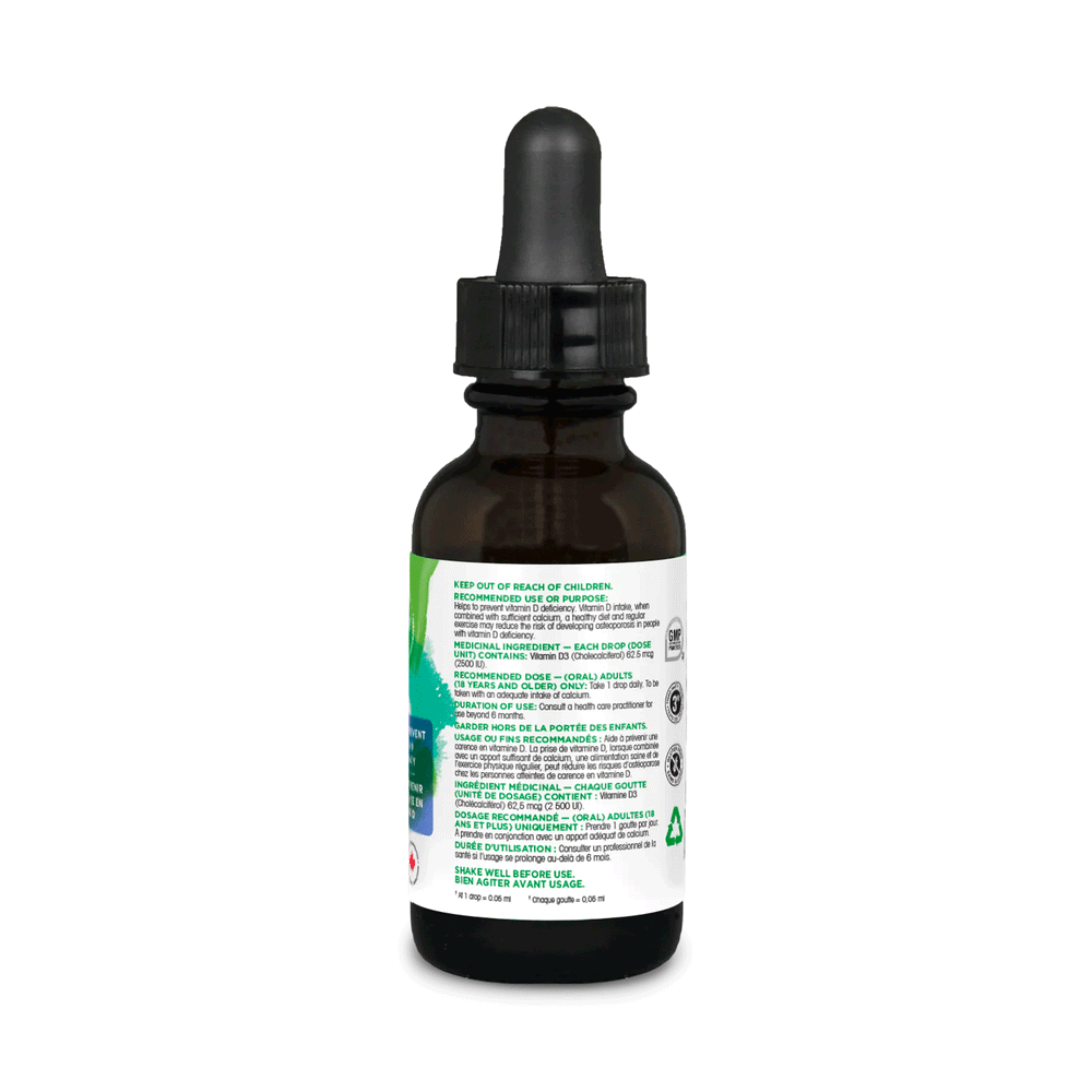 Organika Vitamin D3 - 2500IU, 30ml