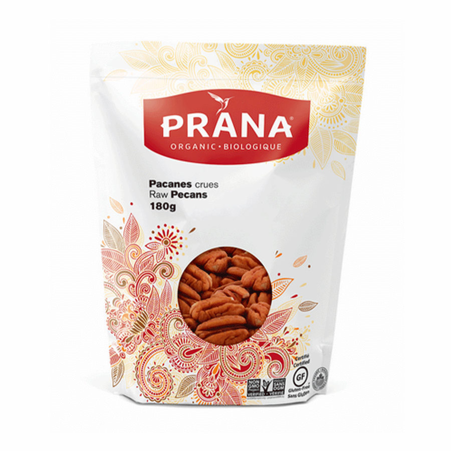 Prana Organic Pecans, 180g