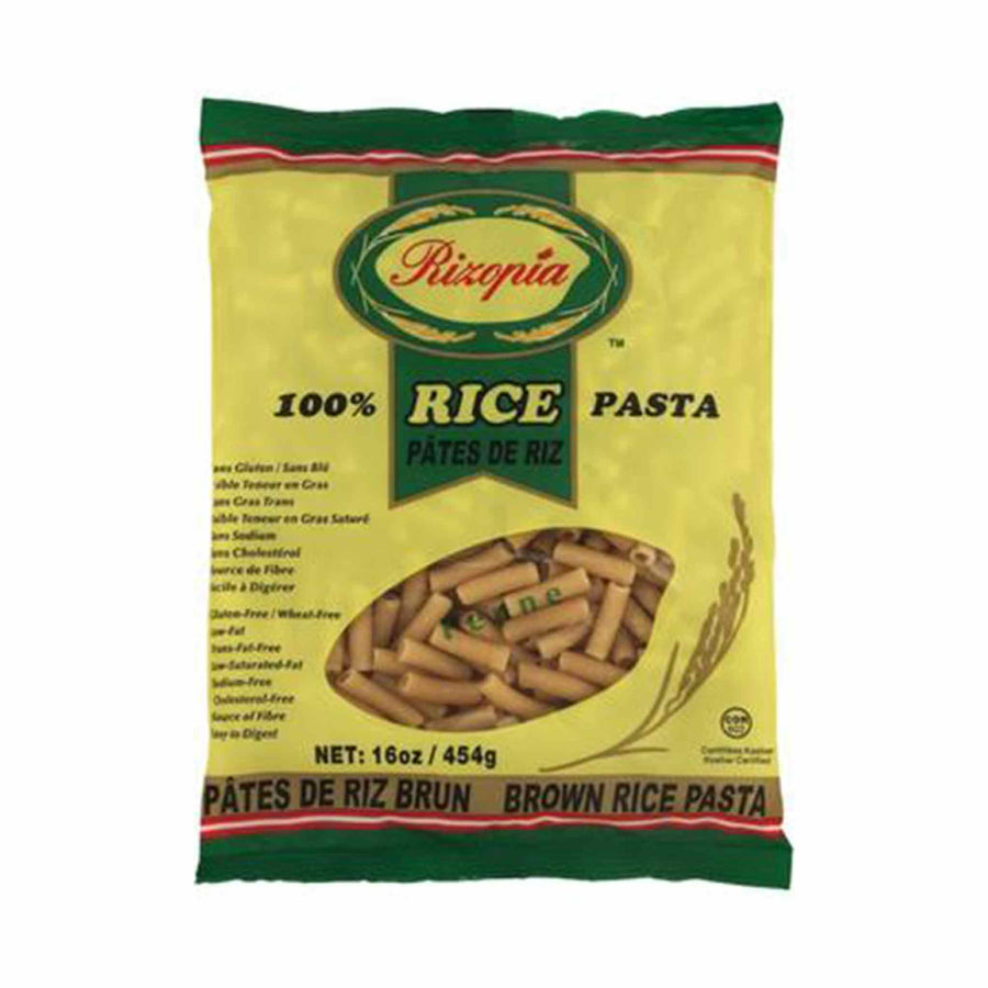 Rizopia Brown Rice Penne, 454g