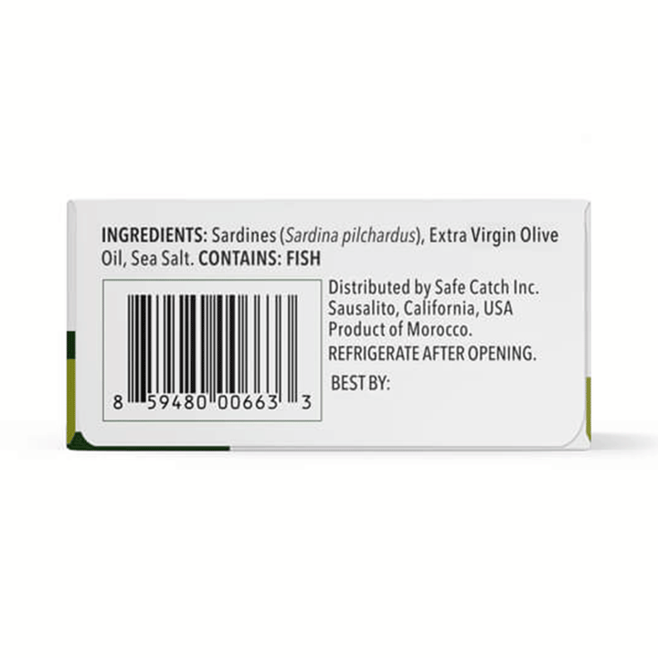Sardines In Extra Virgin Olive Oil, Skinless & Boneless, 125g