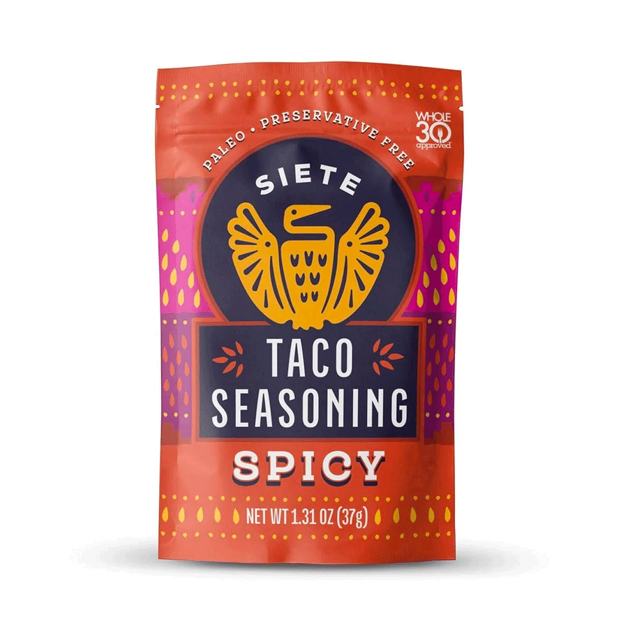 Siete Spicy Taco Seasoning, 37g