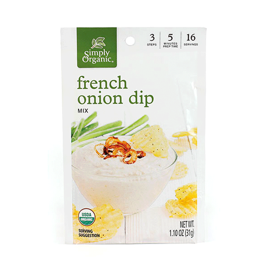 Simply Organic French Onion Dip Mix, 31g