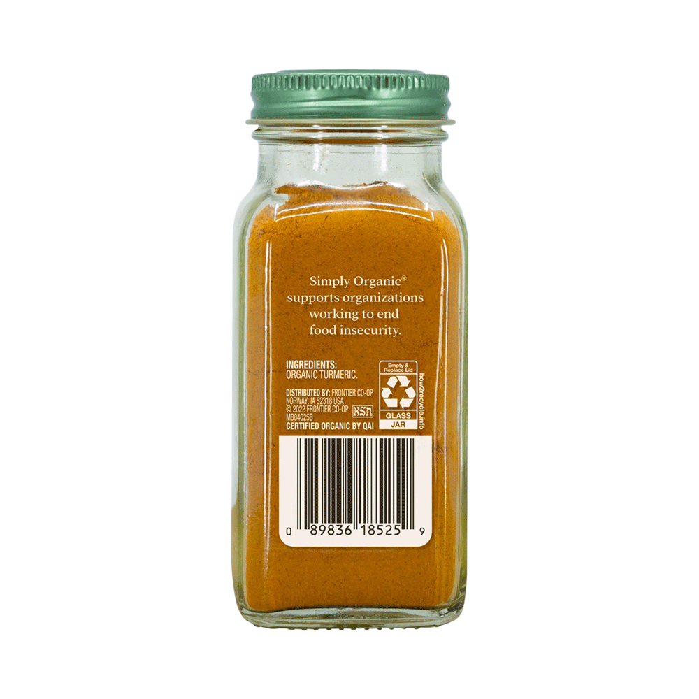 Simply Organic Ground Turmeric Root, 67gSimply Organic Ground Turmeric Root, 67g
