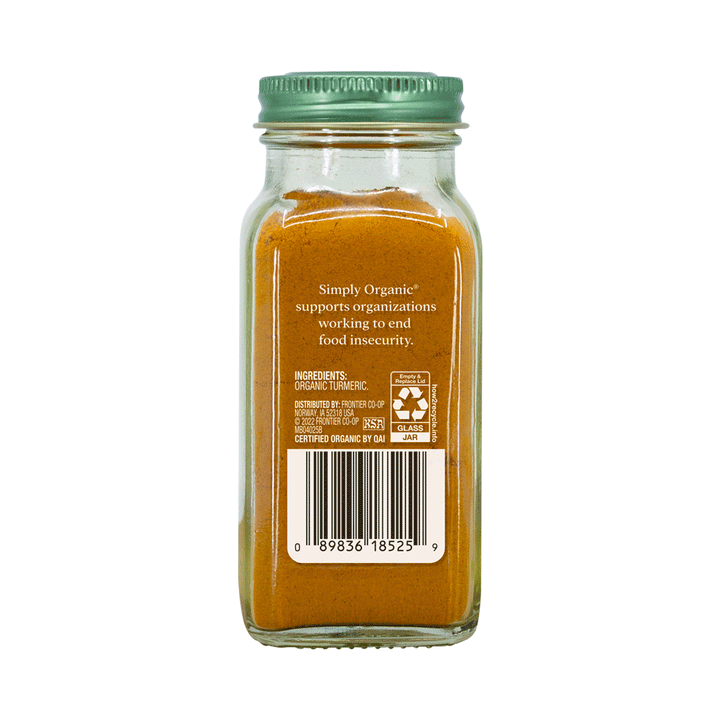 Simply Organic Ground Turmeric Root, 67gSimply Organic Ground Turmeric Root, 67g