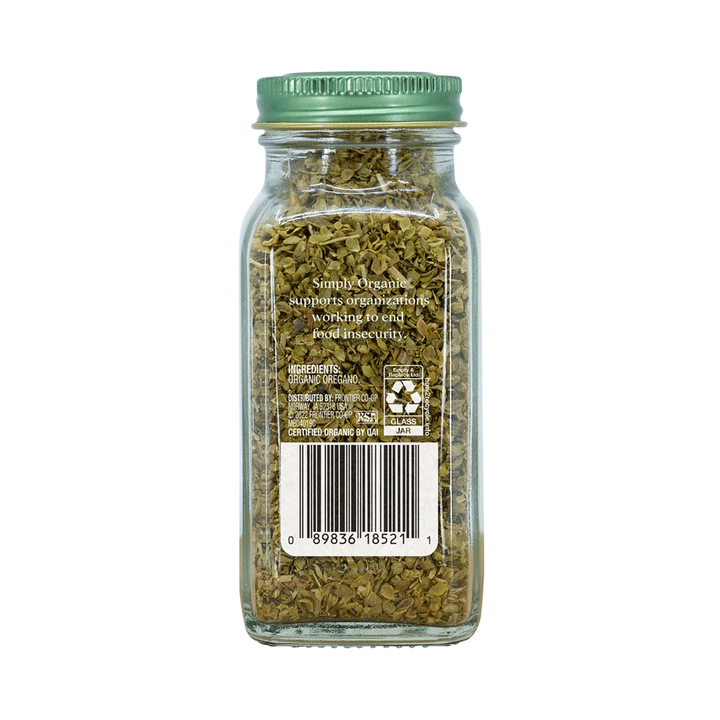 Simply Organic Oregano, 21g