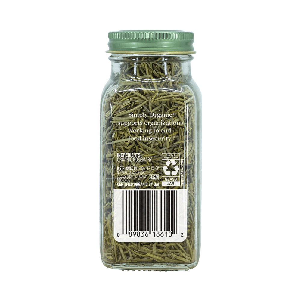 Simply Organic Rosemary, 35g