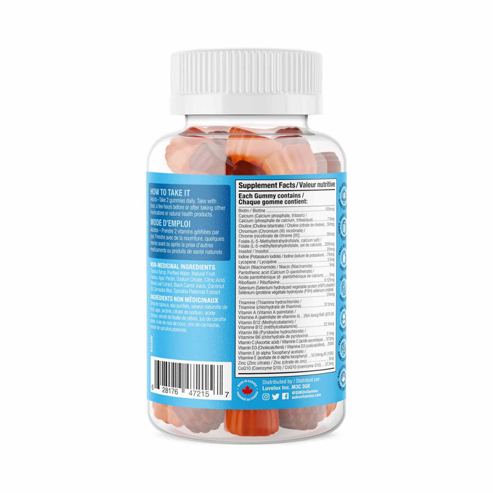 Suku Vitamins - The Complete Mens Multi, 60 Gummies