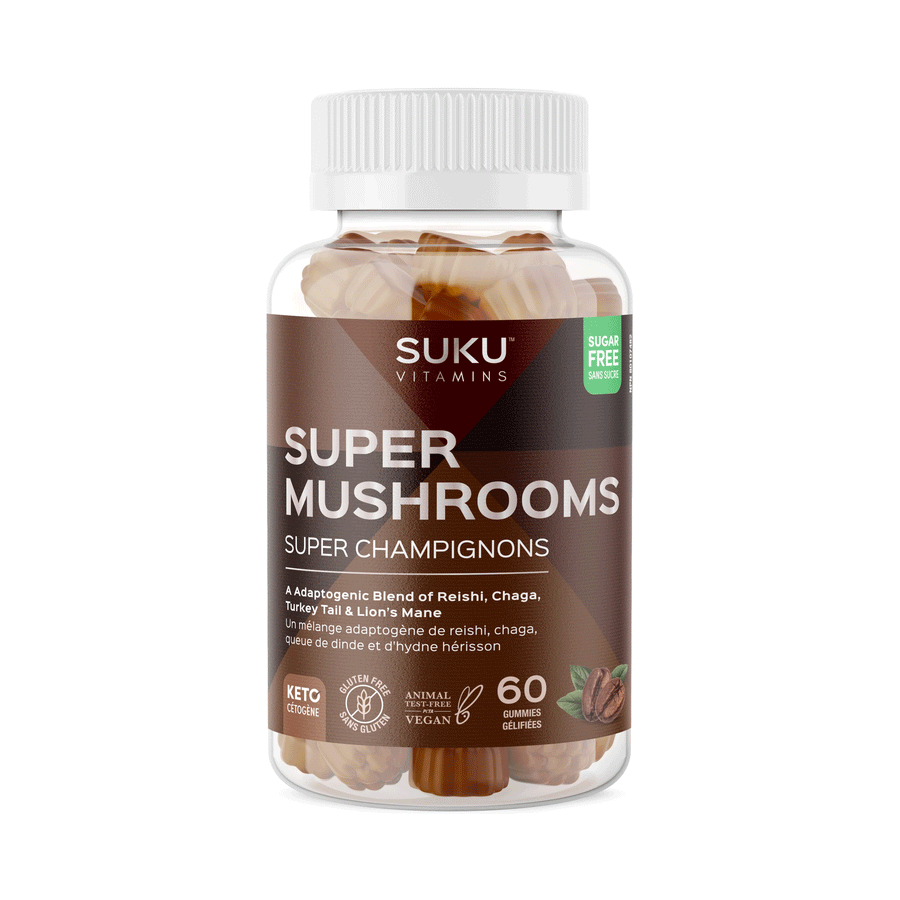 Suku Vitamins - Super Mushrooms, 60 Gummies