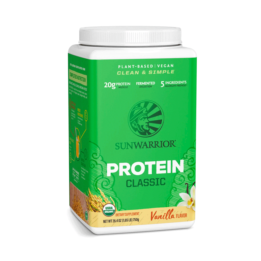 Sun Warrior Classic Rice Protein - Vanilla, 750g