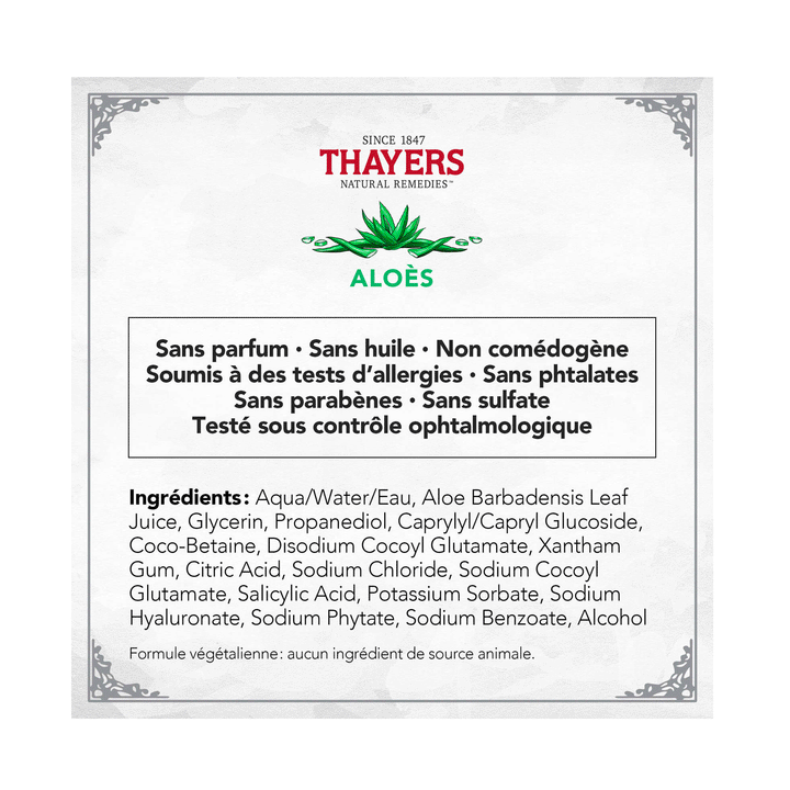 Thayers pH Balancing Daily Cleanser, 237ml