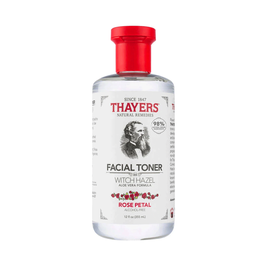 Thayers Witch Hazel Toner - Rose Petal - Alcohol-Free, 355ml