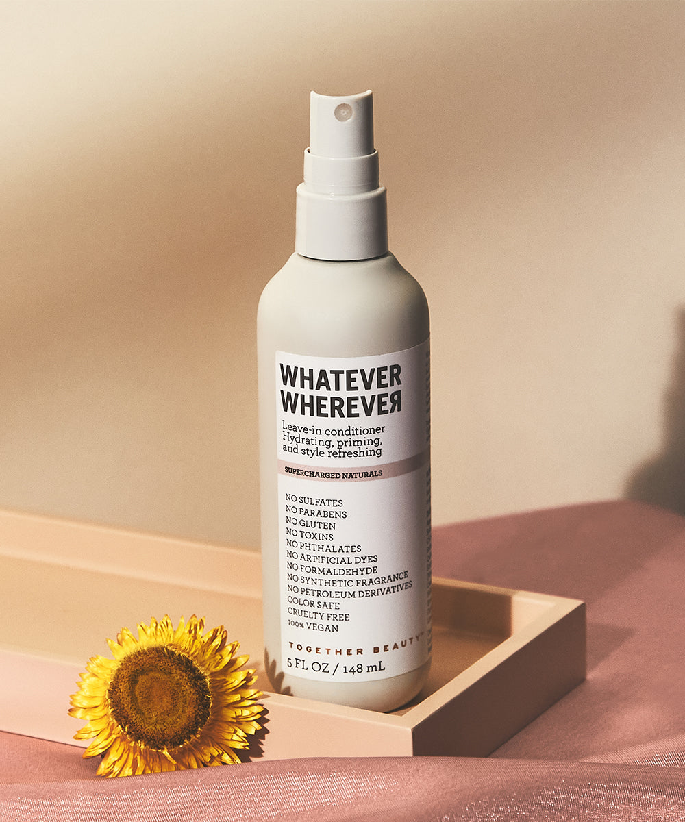 Together Beauty Whatever Wherever Leave-In Conditioner, 5 fl oz / 148 ml