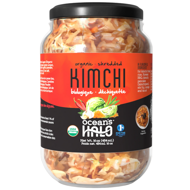 Ocean's Halo Organic Shredded Kimchi, 480ml