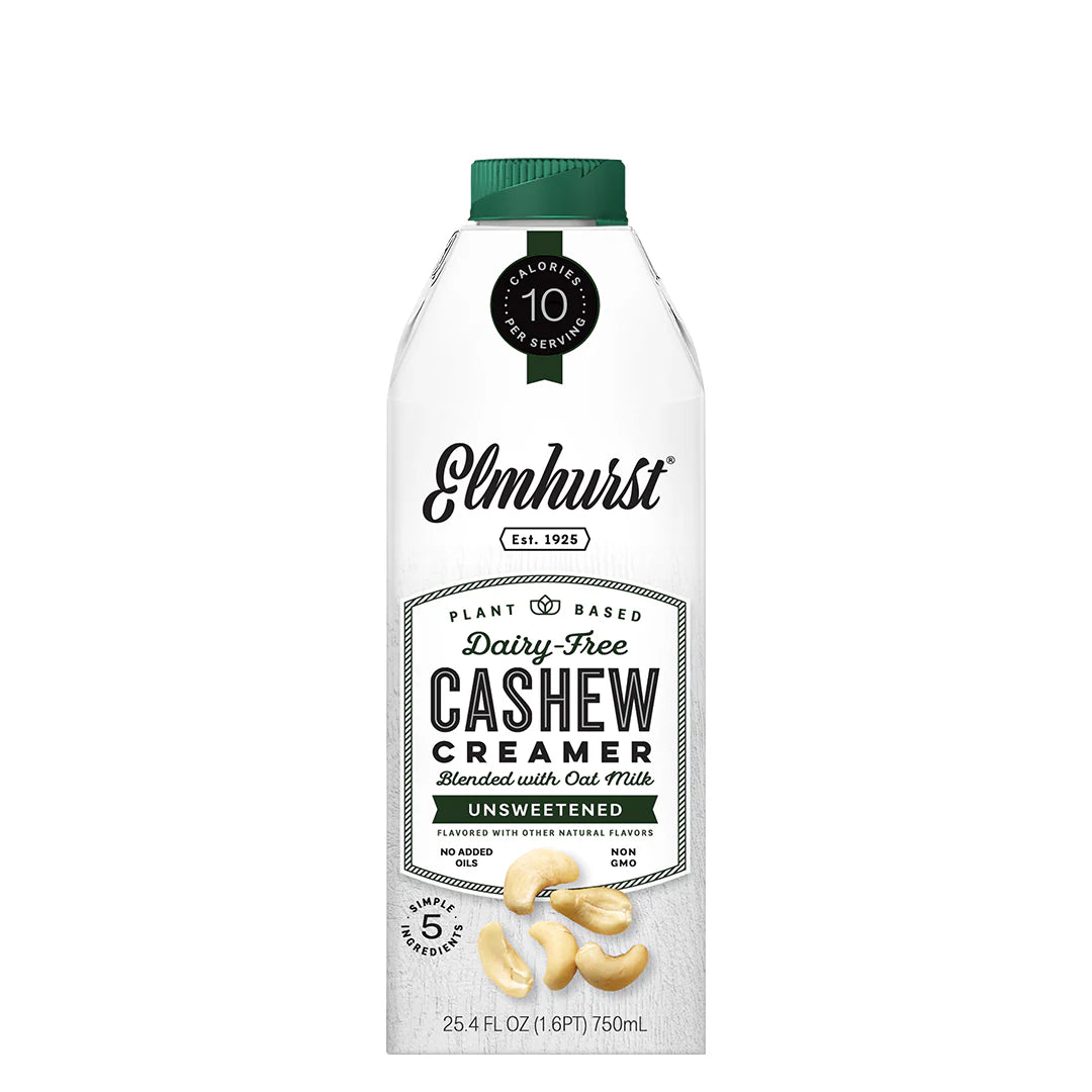 Elmhurst Unsweetened Cashew Creamer, 750ml