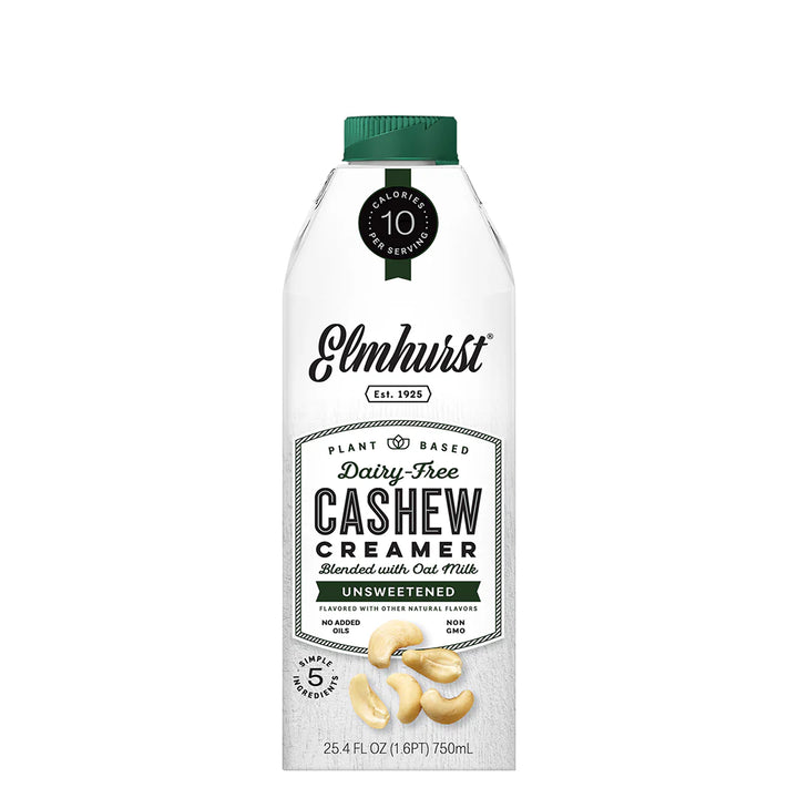 Elmhurst Unsweetened Cashew Creamer, 750ml