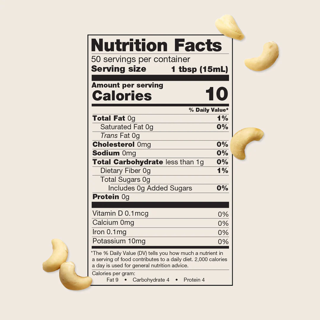 Elmhurst Unsweetened Cashew Creamer, 750ml