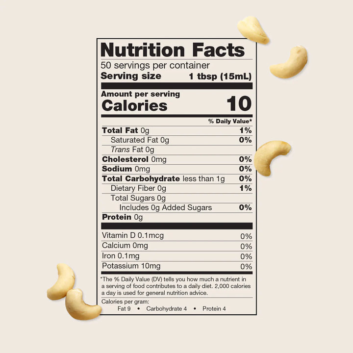 Elmhurst Unsweetened Cashew Creamer, 750ml