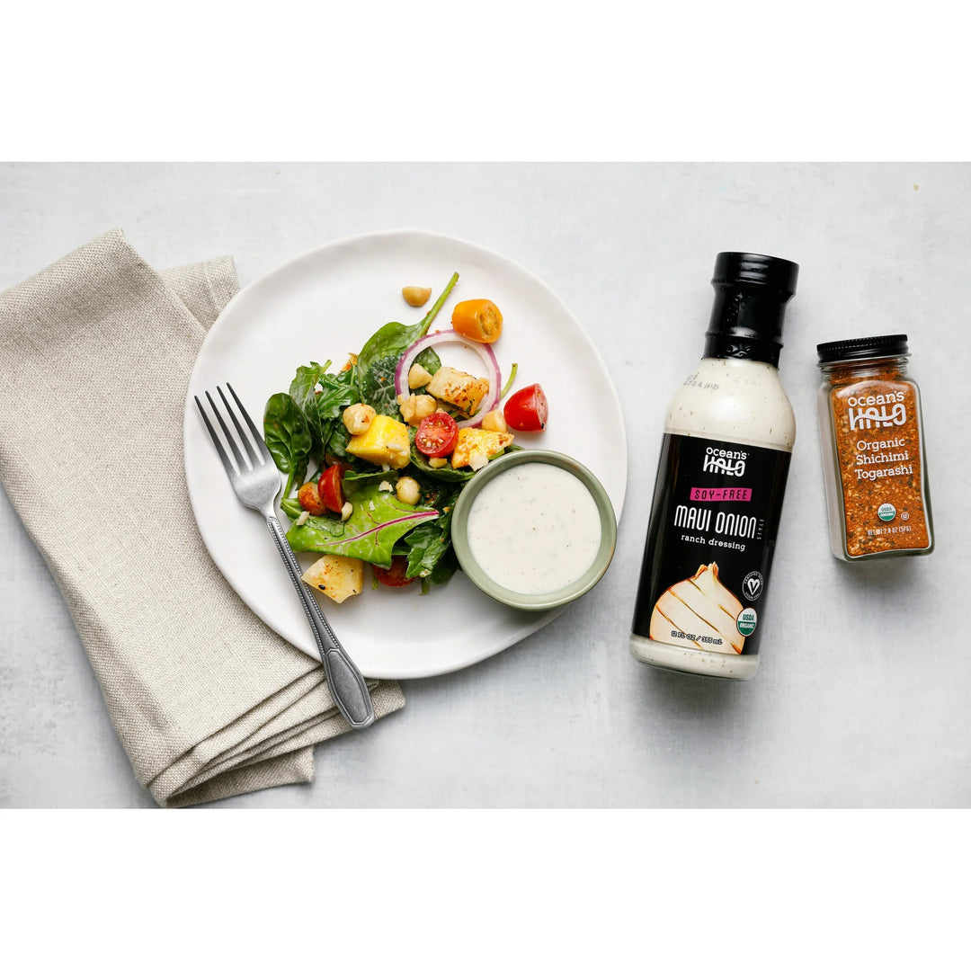 Ocean's Halo Organic Maui Onion Ranch Dressing, 355ml