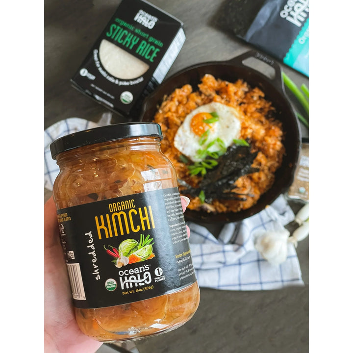 Ocean's Halo Organic Shredded Kimchi, 480ml
