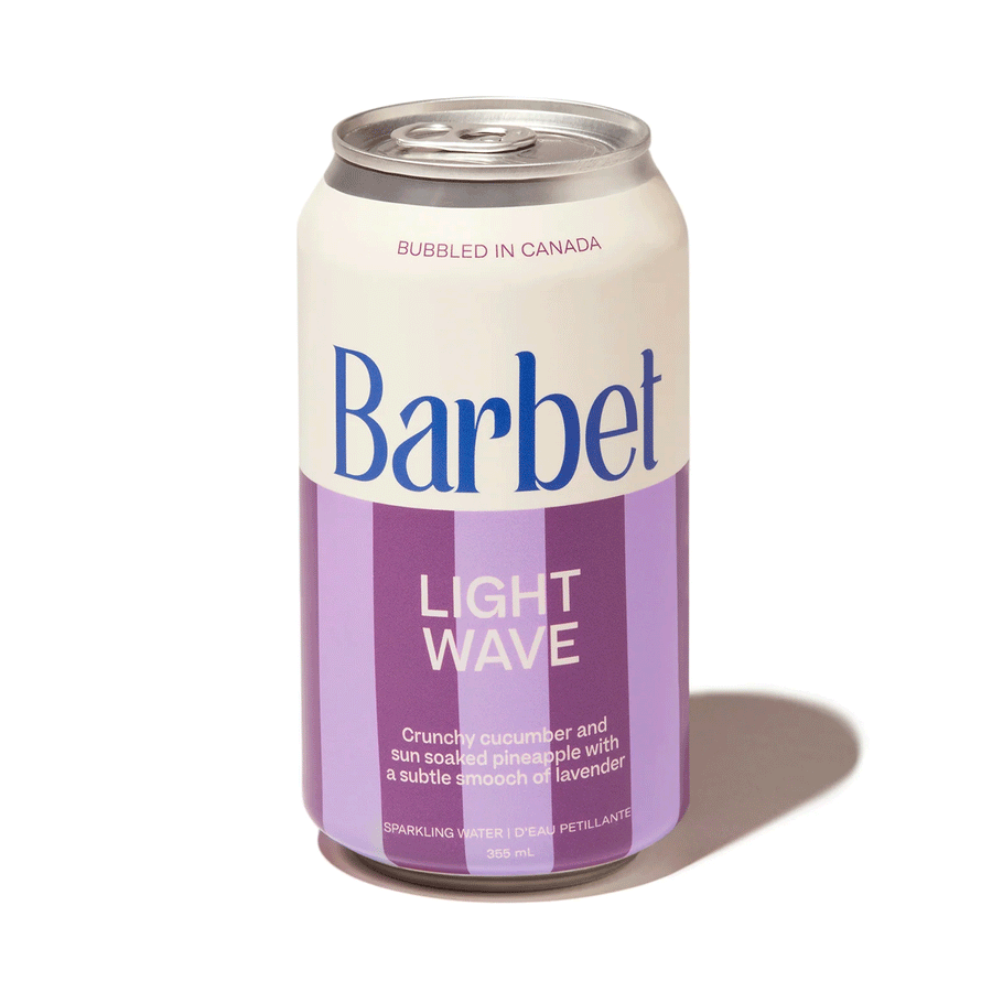 Barbet Sparkling Water Light Wave, 355ml