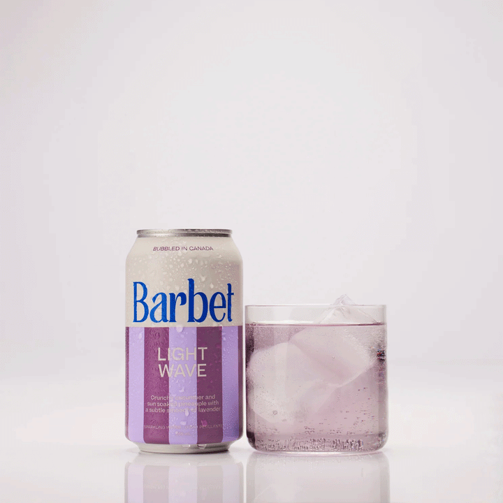 Barbet Sparkling Water Light Wave, 355ml