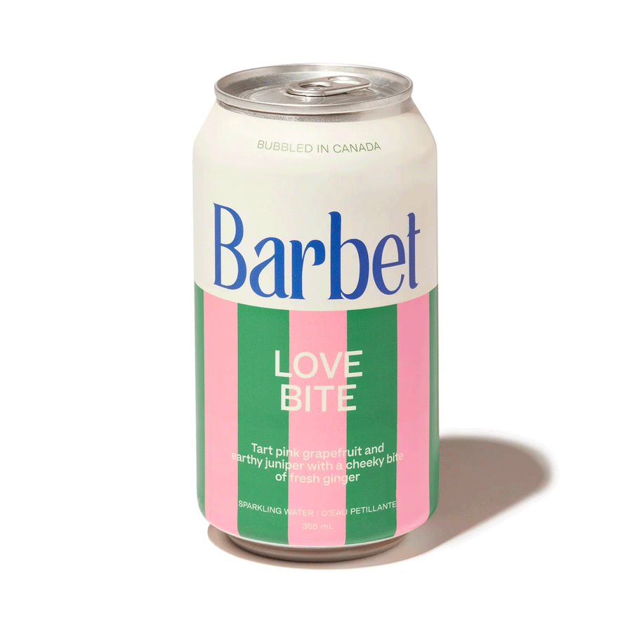 Barbet Sparkling Water Love Bite, 355ml