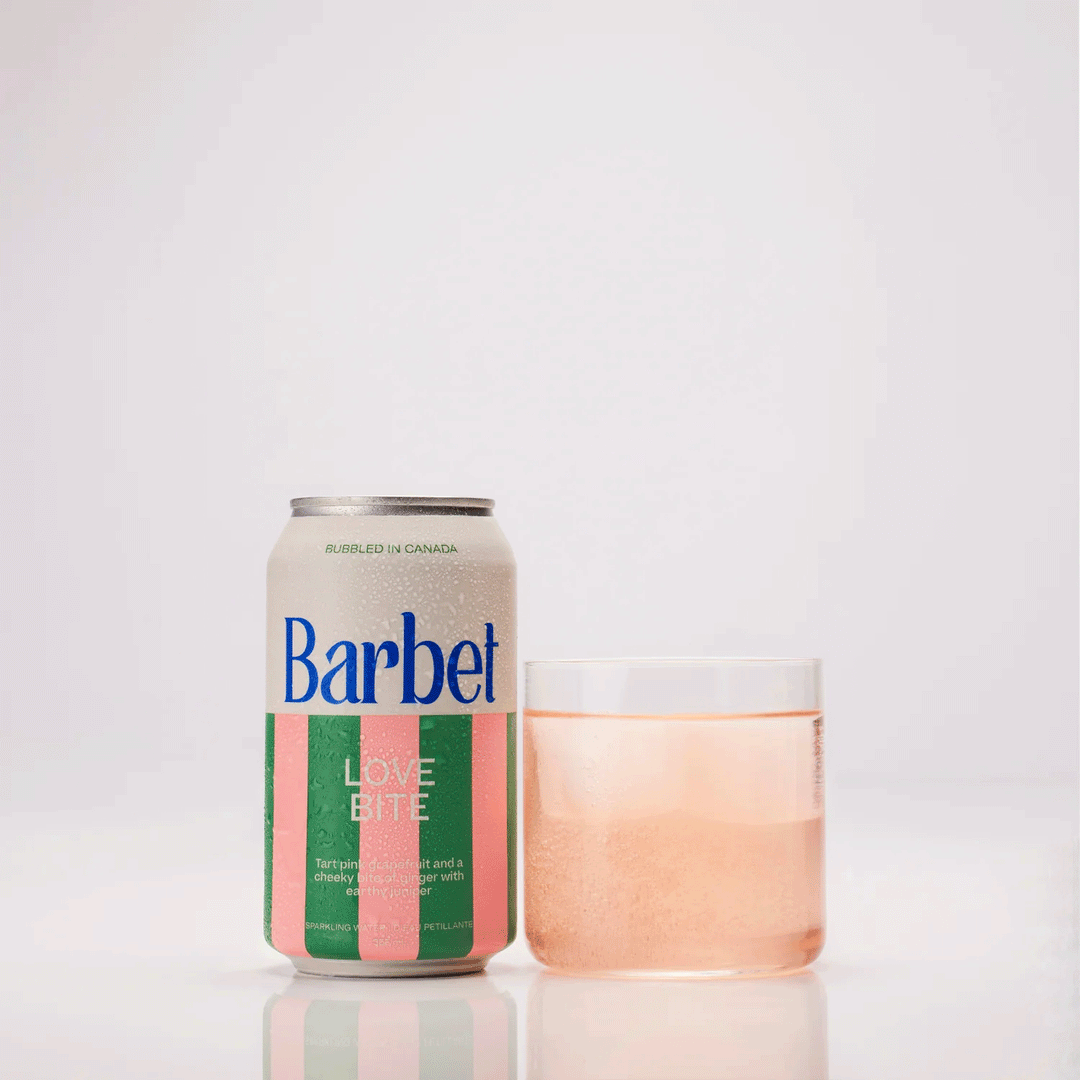 Barbet Sparkling Water Love Bite, 355ml