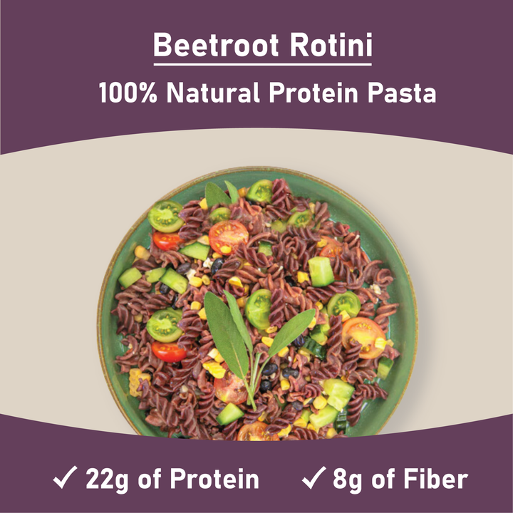 Wellth Foods Yellow Pea & Beetroot Rotini, 340g