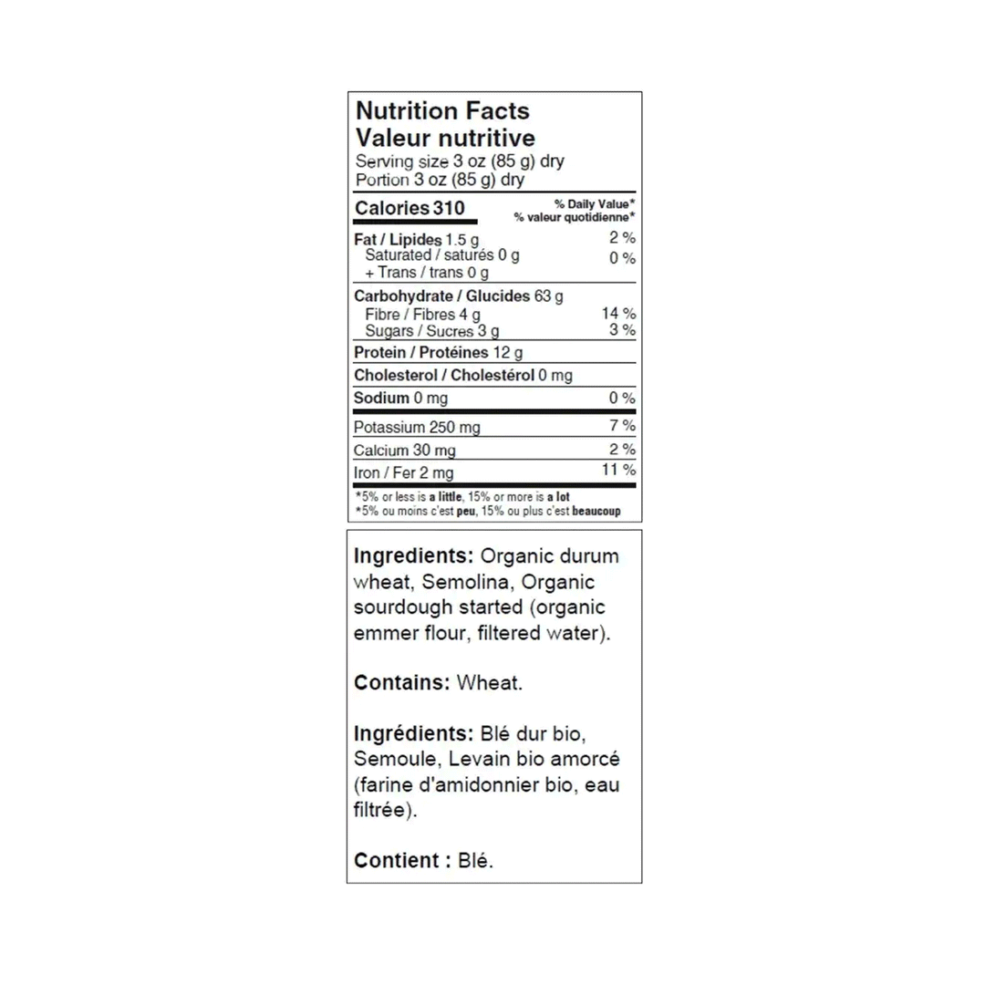 Bionaturae Organic Sourdough Penne Rigate, 340g