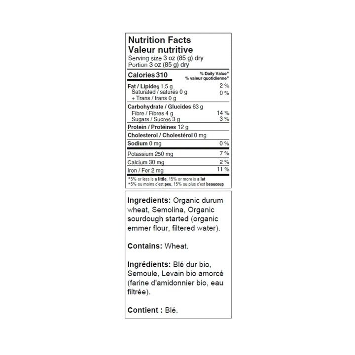 Bionaturae Organic Sourdough Penne Rigate, 340g