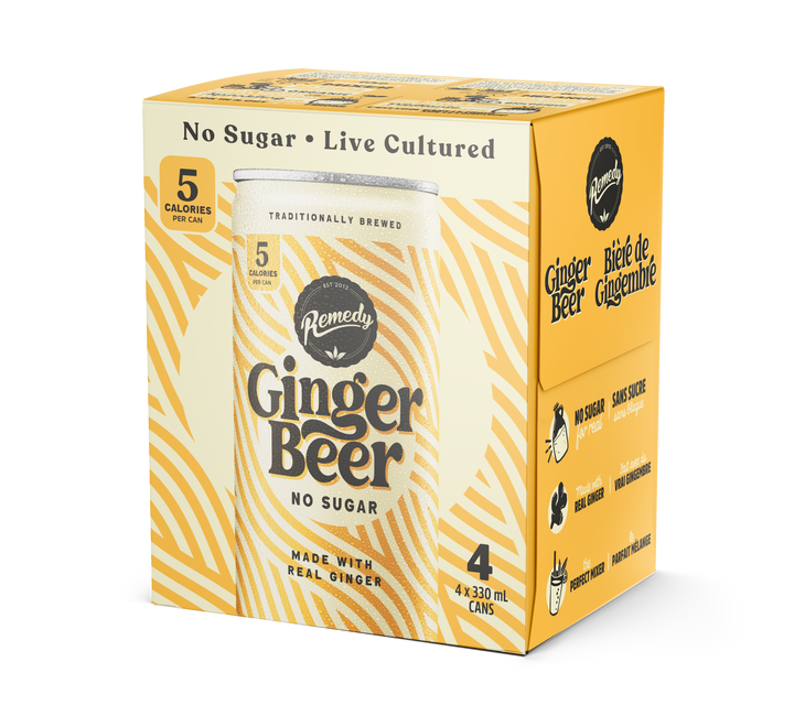 Remedy Organic Ginger Beer, 4x330ml