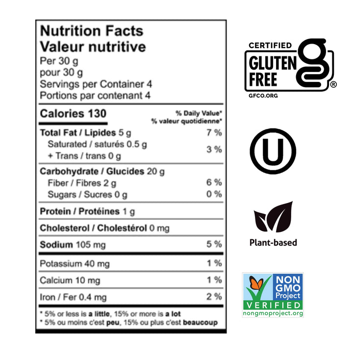 Freeyumm Crackers Herb & Seed, 120g