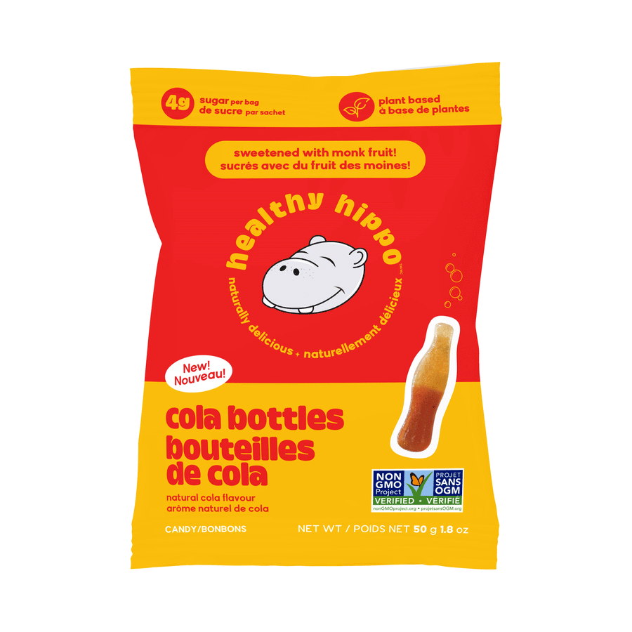 Healthy Hippo Cola Bottles, 50g
