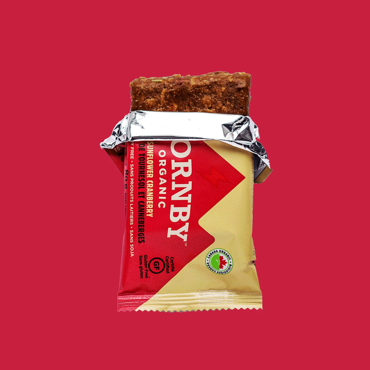 Hornby Organic Cranberry Sunflower Energy Bar, 12x80g