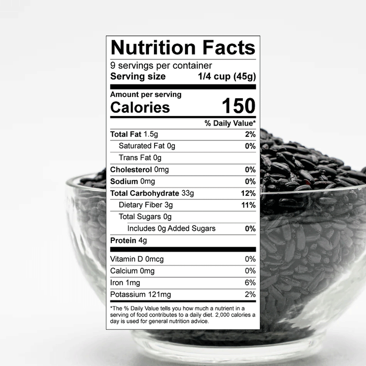 Lotus Foods Organic Forbidden Rice (Whole Grain Black), 425g