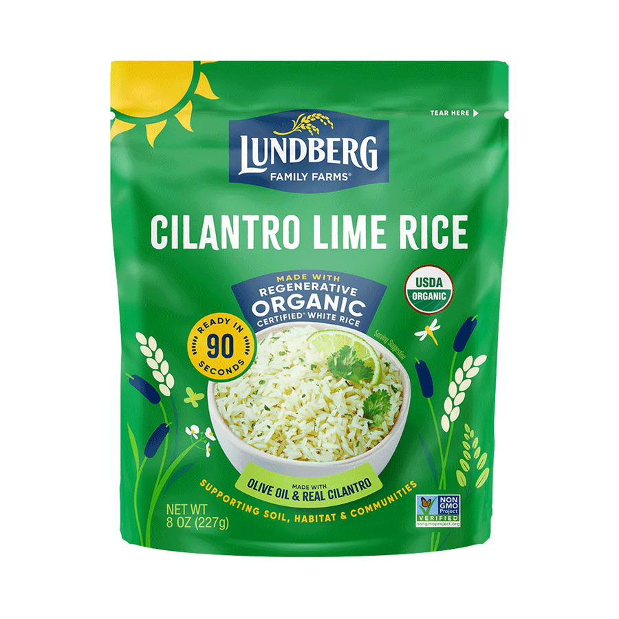 Lundberg Family Farms Organic Cilantro Lime Instant Rice, 227g