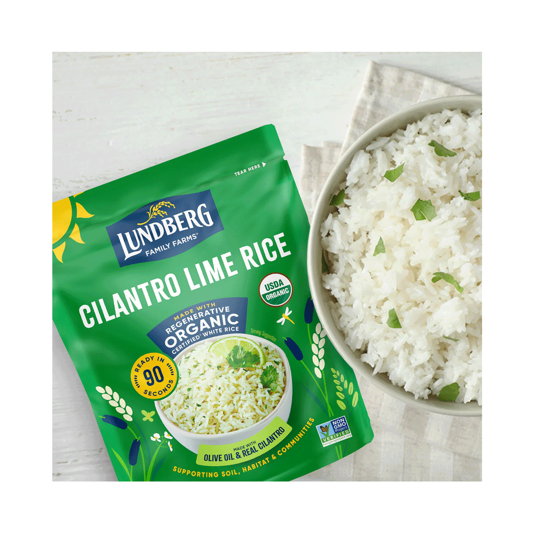 Lundberg Family Farms Organic Cilantro Lime Instant Rice, 227g