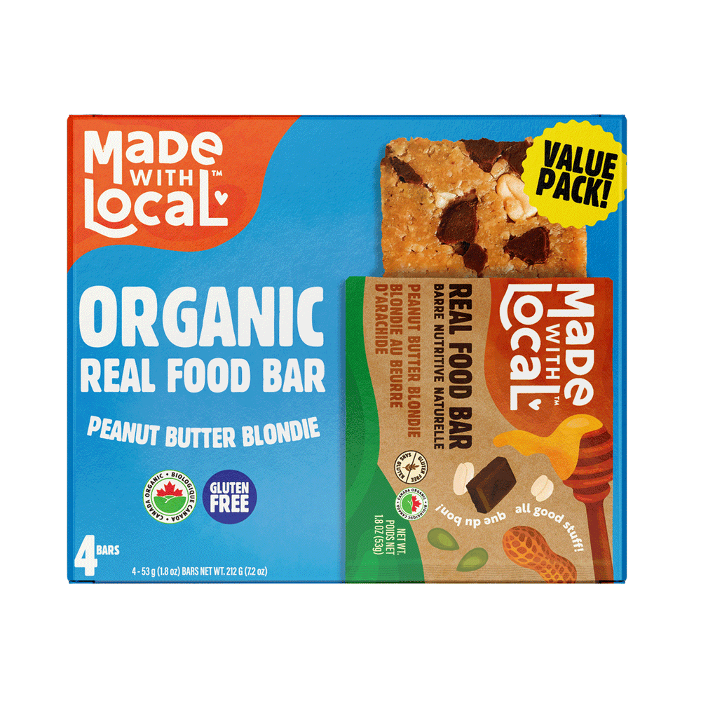 Made With Local Peanut Butter Blondie, 4x53g Bars