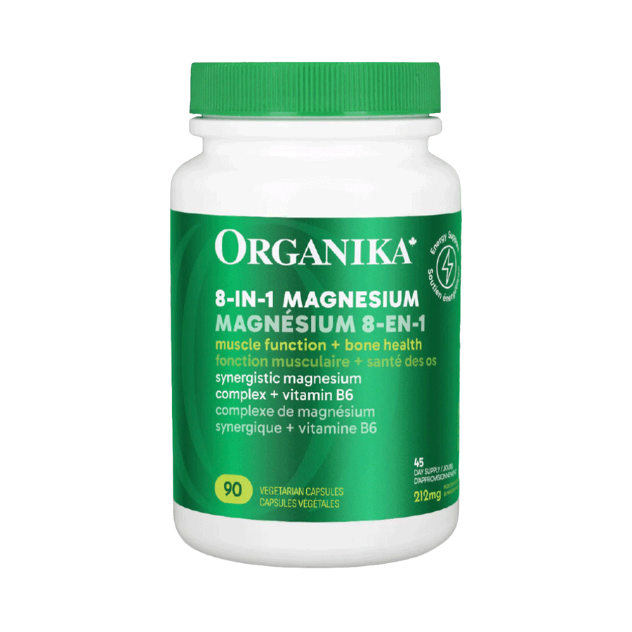 Organika 8-in-1 Magnesium - 90 Capsules