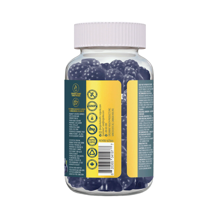 Organika Creatine Monohydrate Gummies - 90 Gummies