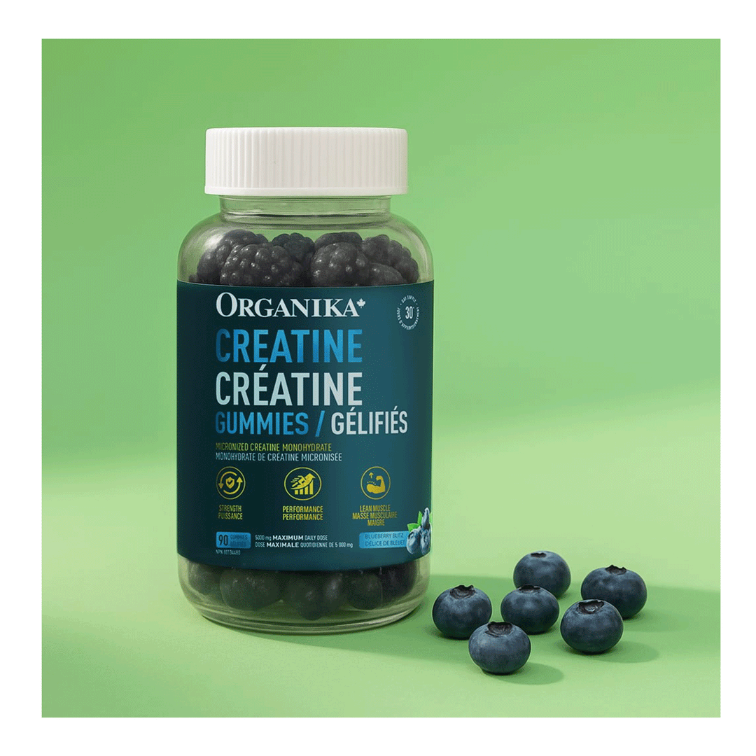 Organika Creatine Monohydrate Gummies - 90 Gummies