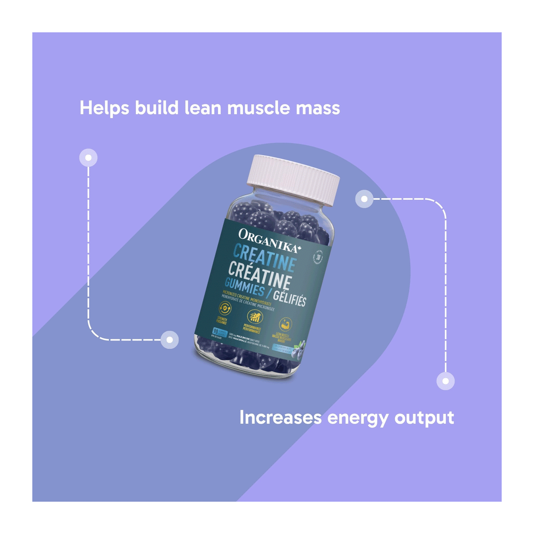 Organika Creatine Monohydrate Gummies - 90 Gummies