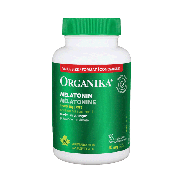 Organika Melatonin (Value Size) - 150 Capsules