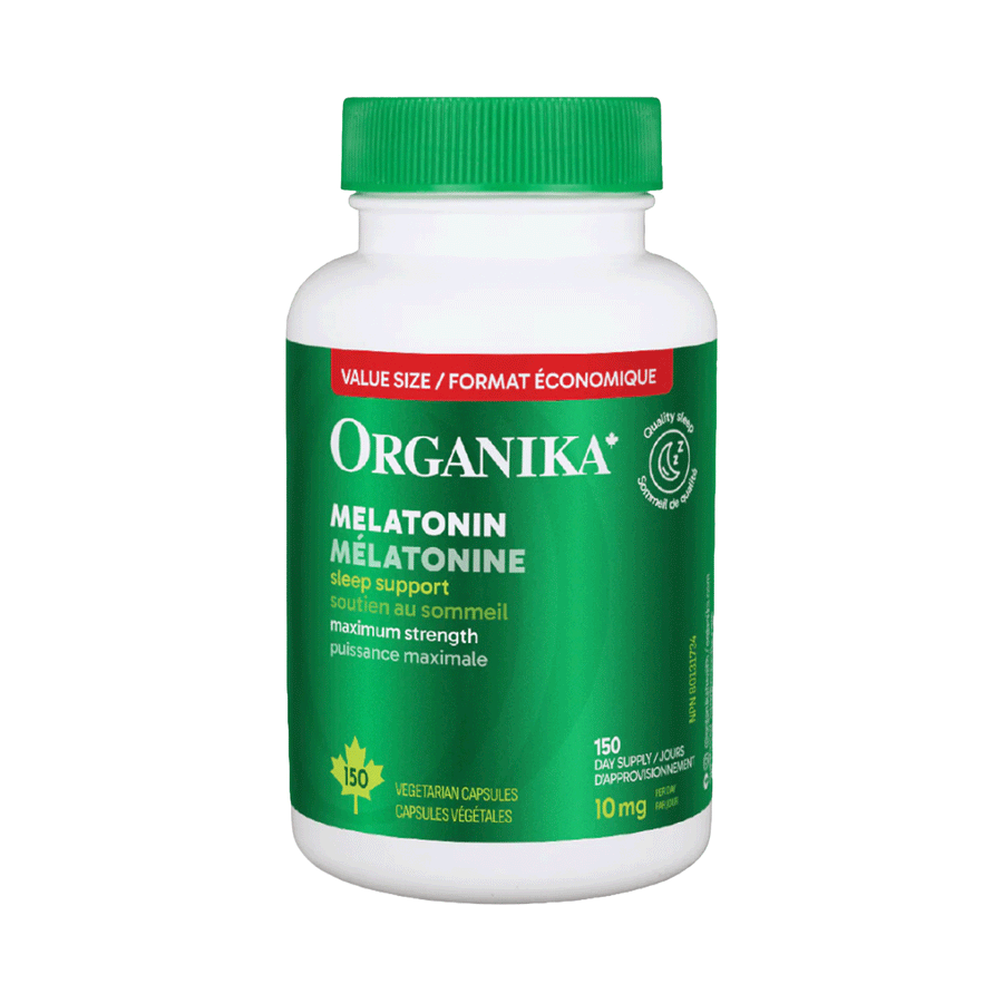 Organika Melatonin (Value Size) - 150 Capsules