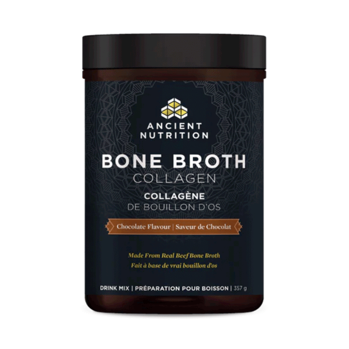 Ancient Nutrition Bone Broth Collagen - Chocolate, 357g