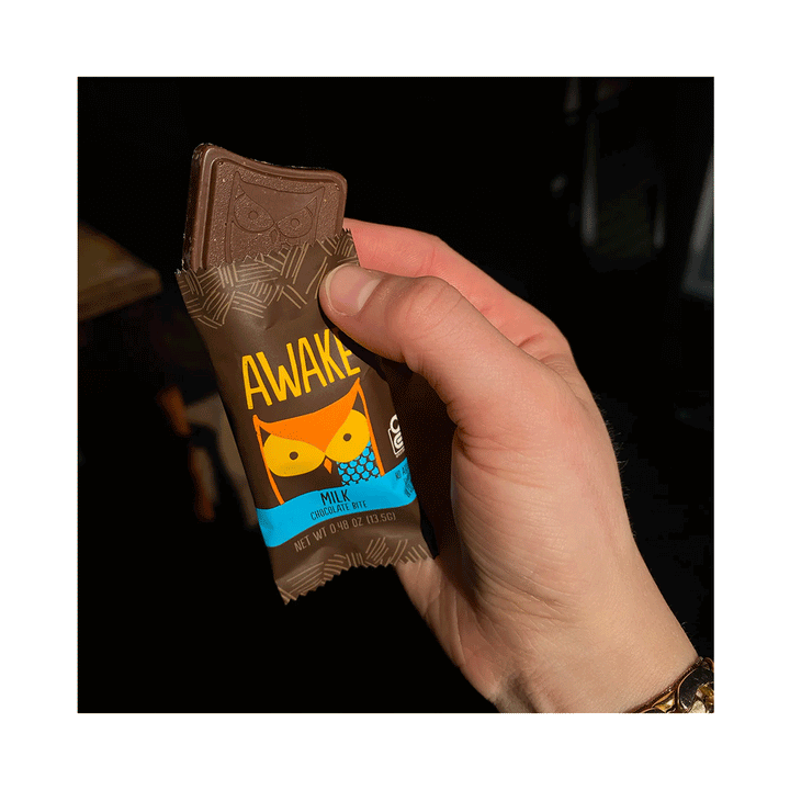 Awake Caffeinated Milk Chocolate Bites, 135g