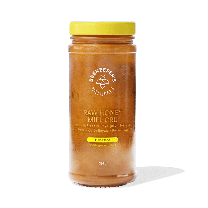 Beekeeper's Raw Honey Made With Propolis, Royal Jelly & Bee Pollen, 330g