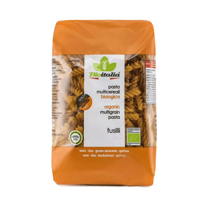 Bioitalia Organic Multigrain Gluten-Free Fusilli, 340g